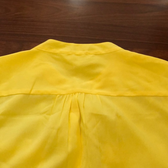 Banana Republic Factory yellow blouse - Picture 6 of 8